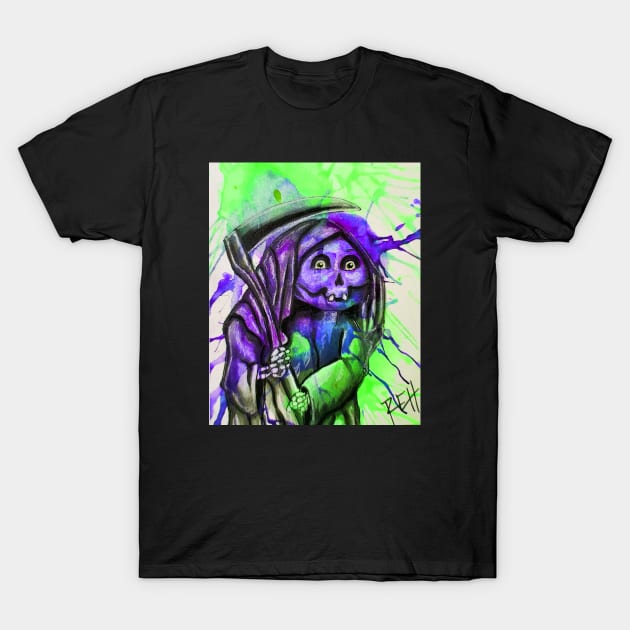 grim T-Shirt by Garbage art by Albino Ryno